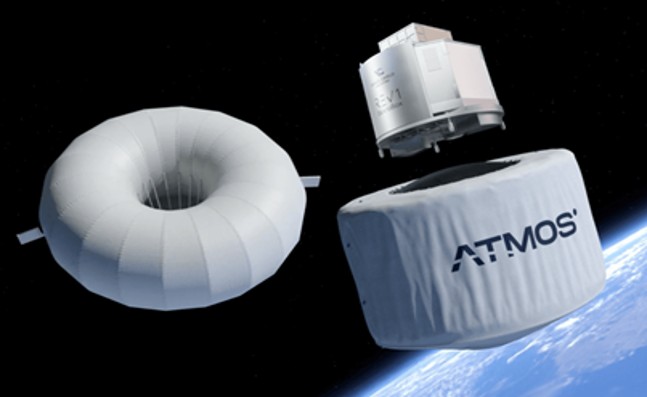 ATMOS CARGO re-entry space vehicle